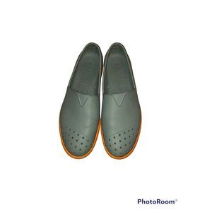 native Men's 11 Verona Shoes Gray with Orange